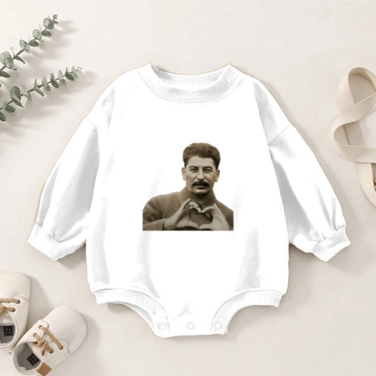 Discover Stalin Heart Hands Baby Romper Sweatshirts