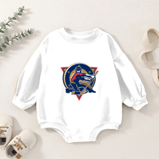 Discover Edmonton Oiler Rigger Baby Romper Sweatshirts