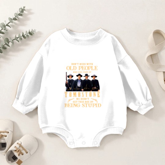 Discover Tombstone Movie Baby Romper Sweatshirts, Vintage Tombstone Graphic