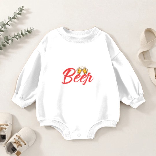 Discover I'm Holding Beer So Yeah I'm Pretty Busy Baby Romper Sweatshirts