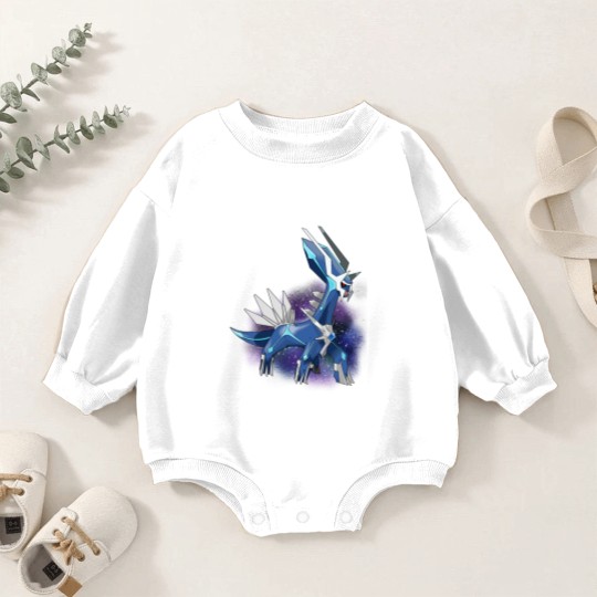 Discover Dialga Baby Romper Sweatshirts