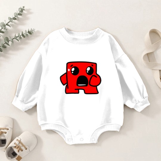 Discover Super Meat Boy Forever Baby Romper Sweatshirts