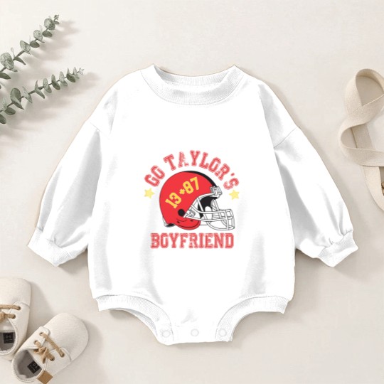 Discover Swift and Kelce Baby Romper Sweatshirts | Unisex |  Baby Romper Sweatshirts