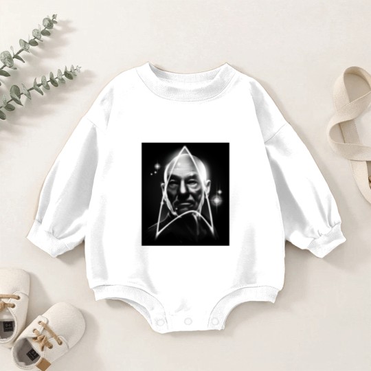 Discover THE CAPTAIN - Captain Picard - Baby Romper Sweatshirts