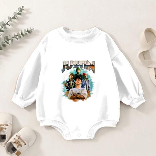 Discover Justin Bieber Baby Romper Sweatshirts, Rapper 90s Vintage Bootleg Baby Romper Sweatshirts