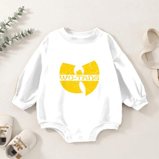 Discover Wutang with Text - Grunge - Wutang - Baby Romper Sweatshirts