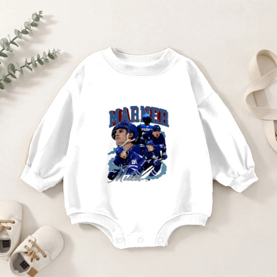 Discover Mitch Marner Baby Romper Sweatshirts Graphic Sport Baby Romper Sweatshirts Player  Bootleg Unisex Baby Romper Sweatshirts
