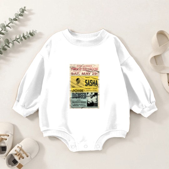 Discover Sasha and John Digweed Twilo Retro Baby Romper Sweatshirts