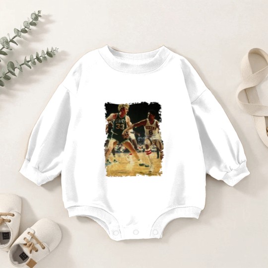 Discover GOAT vs Dr. J Baby Romper Sweatshirts