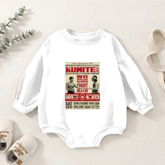 Discover Kumite Fight Baby Romper Sweatshirts