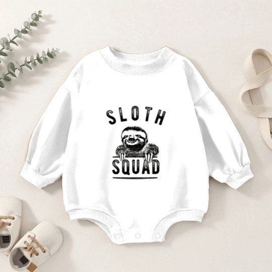 Discover Sloth Squad Baby Romper Sweatshirts. Sloth Baby Romper Sweatshirts. Sloth Gifts. Sloth Birthday