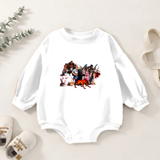 Discover Final Fantasy 7 1997 Baby Romper Sweatshirts