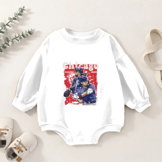 Discover Willson Contreras Men's Cotton Baby Romper Sweatshirts  Chicago Baseball Willson Contreras