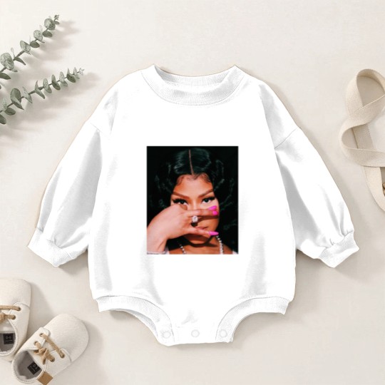 Discover the Nicki Minaj Graphic Unisex Baby Romper Sweatshirts, Baby Romper Sweatshirts