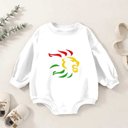 Discover Rasta Lion reggae Baby Romper Sweatshirts