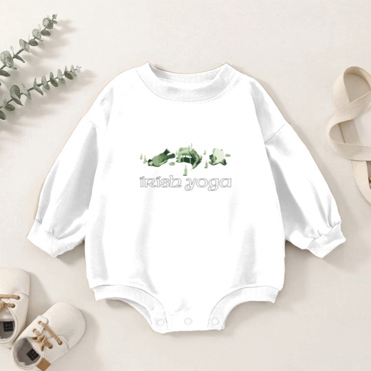 Discover Men's Irish Yoga Baby Romper Sweatshirts St Patrick's Day