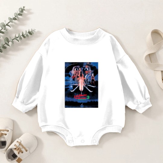 Discover A Nightmare On Elm Street 3 Baby Romper Sweatshirts