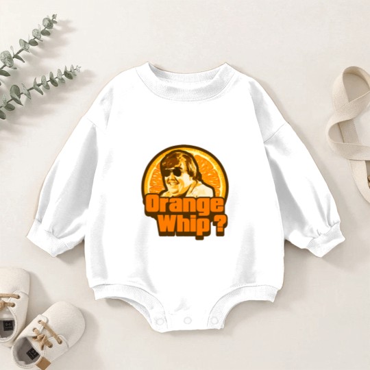 Discover Orange Whip Baby Romper Sweatshirts