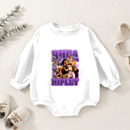 Discover Rhea Ripley Wrestling Entertainment Baby Romper Sweatshirts