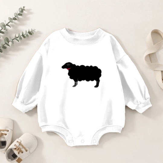 Discover The Black Sheep Baby Romper Sweatshirts