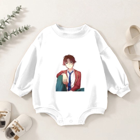 Discover Classroom of the Elite Ayanokouji v2compressed Baby Romper Sweatshirts