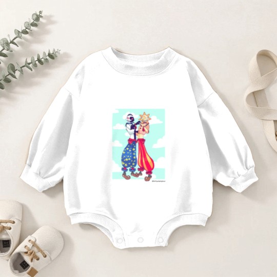 Discover Sun and Moon fnaf Long Baby Romper Sweatshirts