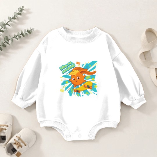 Discover Sunny Bunnies - Follow Me Everybody Baby Romper Sweatshirts