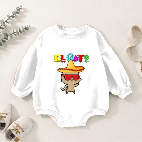 Discover El Gato      El Gato      El Gato Baby Romper Sweatshirts