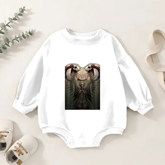Discover Tool Baby Romper Sweatshirts - Metal Music Baby Romper Sweatshirts - Fear Inoculum