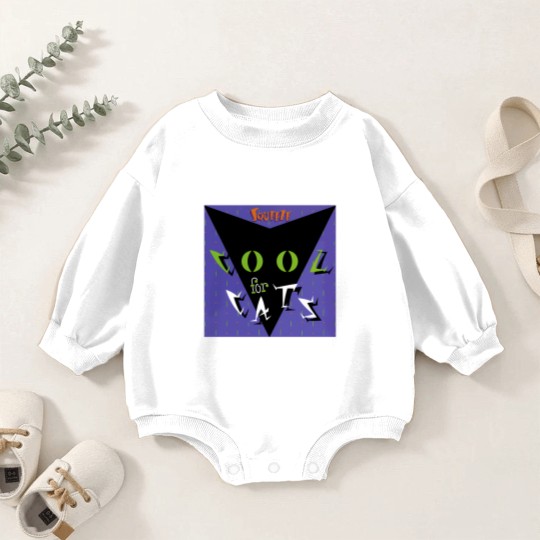 Discover Squeeze Cool For Cats Cool Cats Purple Green Baby Romper Sweatshirts
