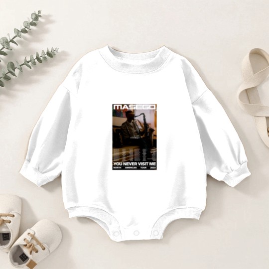 Discover Masego You Never Visit Me Tour 2023 dodson1 | Essential Baby Romper Sweatshirts
