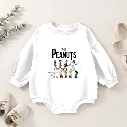 Discover The peanut walking Abbey Road Baby Romper Sweatshirts Baby Romper Sweatshirts