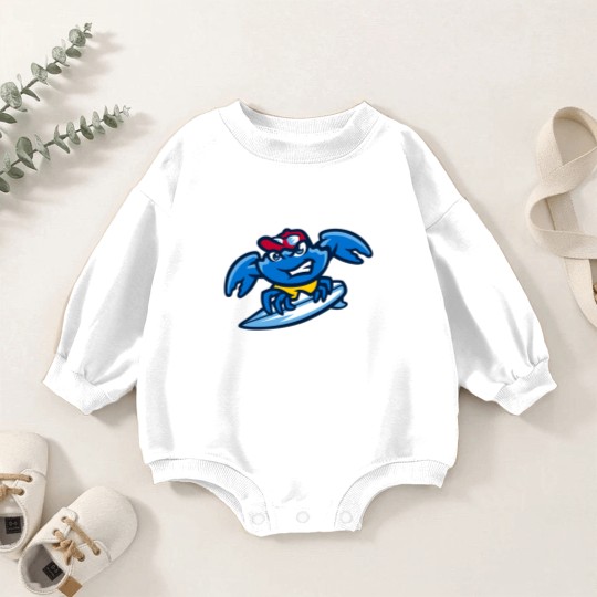 Discover Jersey Shore Blue Claws Baby Romper Sweatshirts