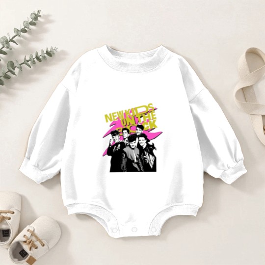 Discover Vintage NKOT Block Pink, NK on The Block Vintage Style Baby Romper Sweatshirts, Mixtape Tour 2022 Baby Romper Sweatshirts, NKOT Block Band Baby Romper Sweatshirts, NKOT Block Concert Baby Romper Sweatshirts