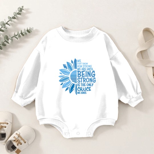 Discover Colon Cancer Awareness Baby Romper Sweatshirts, Cancer Ribbon Graphic Tees