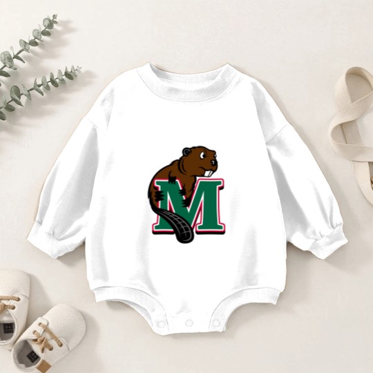 Discover The Minot State Beavers Baby Romper Sweatshirts