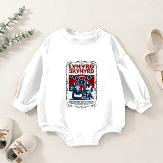 Discover Lynyrd Skynyrd 1977 Tour Baby Romper Sweatshirts Baby Romper Sweatshirts