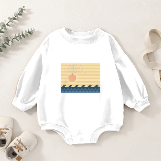 Discover James  the Giant Peach Baby Romper Sweatshirts