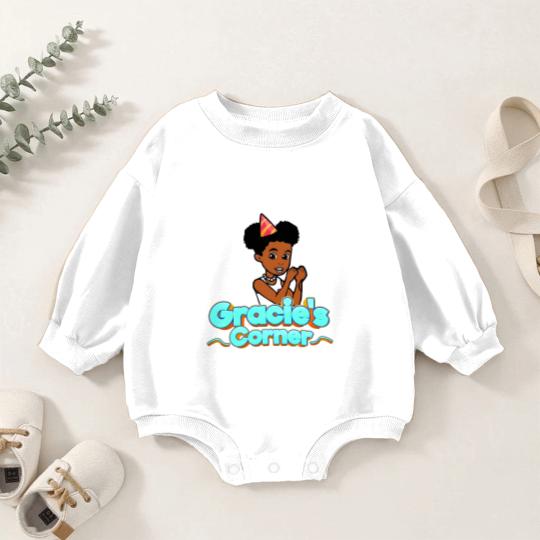 Discover Gracies Family Corner Cute Phonic_s Song Baby Romper Sweatshirts