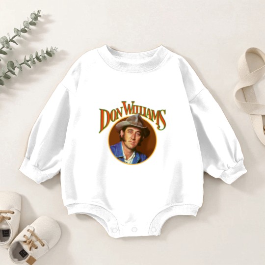 Discover Don Williams Retro Vintage Baby Romper Sweatshirts, Don Williams Baby Romper Sweatshirts
