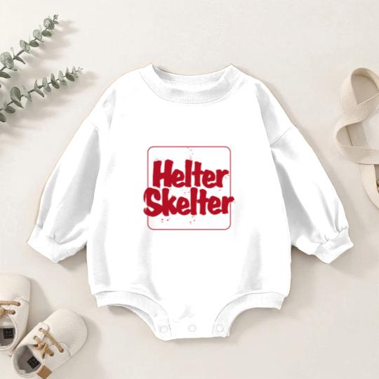Discover Helter Skelter - Gildan SoftStyle Ringspun Baby Romper Sweatshirts
