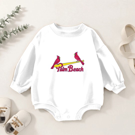 Discover Flaying with Palm Beach Cardinal Team 2 Baby Romper Sweatshirts