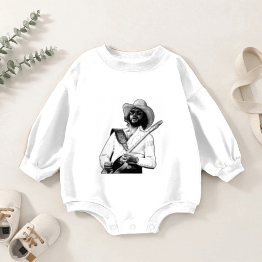 Discover Hank Williams jr. Retro - Hank Williams Jr - Baby Romper Sweatshirts