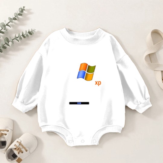 Discover Windows XP Baby Romper Sweatshirts