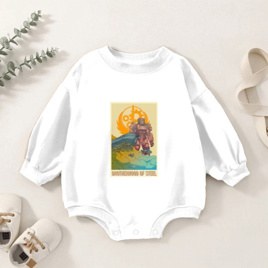 Discover Brotherhood of Steel Baby Romper Sweatshirts