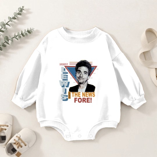 Discover Vintage 1986 Huey Lewis and the News Pop Rock Baby Romper Sweatshirts