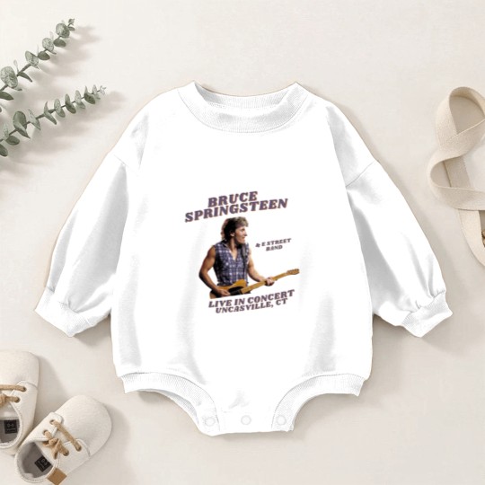 Discover Bruce Springsteen Uncasville Baby Romper Sweatshirts, Bruce Springsteen