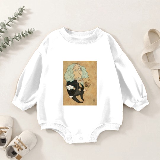 Discover El Caballero de Paris, Heyder Luis Reyes, Backroom Art Baby Romper Sweatshirts