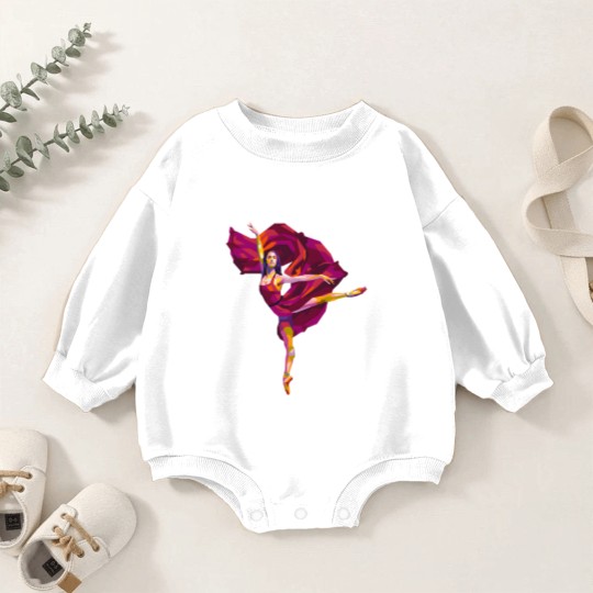 Discover Misty Copeland Ballerina Baby Romper Sweatshirts