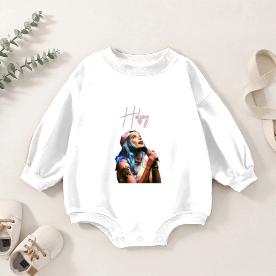 Discover Halsey Vintage Style Photoshoot Baby Romper Sweatshirts, Halsey Aesthetic Baby Romper Sweatshirts